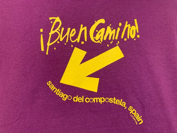 Buen Camino Crew Neck Tee Shirt Catholic